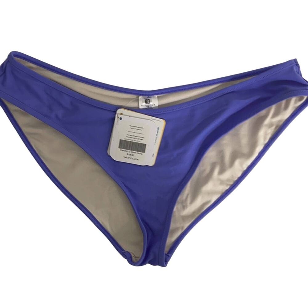 FABLETICS Swim Bajan Hipster Bikini Bottom Purple Athletic Beach Medium NWT